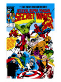 Secret Wars 1 Cover: Captain America