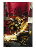 Beta Ray Bill: Godhunter 1 Cover: Beta-Ray Bill and Galactus