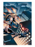 Black Widow & The Marvel Girls 3 Cover: Ms Marvel and Black Widow