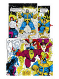 Infinity Gauntlet 6 Group: Thanos  Hulk  Thor and Dr Strange