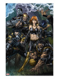 Ultimatum 5 Cover: Grey  Jean  Beast  Wolverine  Cyclops  Colossus  Storm and Nightcrawler