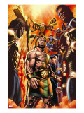 Incredible Hercules 129 Cover: Hercules  Cho  Amadeus  Banshee  Vision  Ant-Man and Wasp