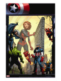 Marvel Adventures The Avengers 29 Cover: Captain Marvel
