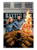 Marvel Knights 4 11 Cover: Mr Fantastic  Invisible Woman  Human Torch  Thing and Fantastic Four