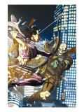 Dark Reign: Young Avengers 2 Cover: Hawkeye and Executioner