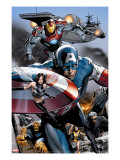 Ultimate Power 6 Group: Captain America  Wasp  Iron Man  Thing  Quicksilver and Shadowcat
