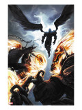 Ghost Riders: Heavens on Fire 6 Cover: Ghost Rider and Zadkiel