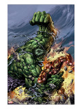 Incredible Hulk 74 Cover: Hulk and Iron Man