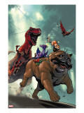 Lockjaw and the Pet Avengers 2 Cover: Lockjaw  Lockheed and Devil Dinosaur