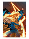 Marvel Knights 4 9 Cover: Mr Fantastic  Invisible Woman  Human Torch  Thing and Fantastic Four