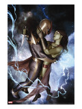 Nova 10 Cover: Nova and Gamora