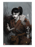 Elektra The Hand 3 Cover: Elektra Charging