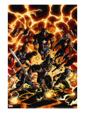 Dark Avengers 2 Cover: Iron Patriot  Ares  Ms Marvel  Marvel Boy  Hawkeye and Spider-Man