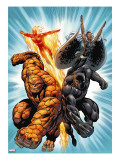 Black Panther 1 Group: Black Panther  Thing  Storm and Human Torch