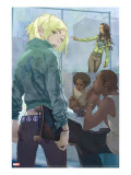 NYX: No Way Home 1 Cover: Nixon and Kiden