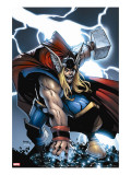 Avengers: The Initiative 21 Cover: Thor