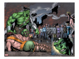 Incredible Hulk 107 Group: Hulk  Hercules  Namora  Cho  Amadeus and Angel