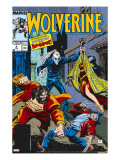 Wolverine 4 Cover: Wolverine  Roughouse  Bloodsport and Karma