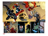 New Avengers 56 Group: Spider-Man  Iron Patriot  Wolverine  Ms Marvel  Ares and Hawkeye