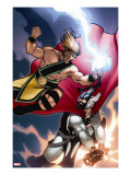 Incredible Hercules 136 Cover: Hercules and Thor