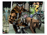 Realm of Kings Inhumans 4 Group: Gorgon  Lockjaw  Ronan the Accuser and Crystal