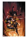New X-Men 45 Cover: X-23 and Lady Deathstrike