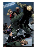 Young Avengers 8 Group: Mr Hyde  Bishop  Kate  Hulkling and Young Avengers
