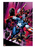 New Avengers 12 Cover: Captain America