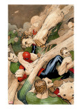 The Amazing Spider-Man 616 Cover: Spider-Man and Sandman