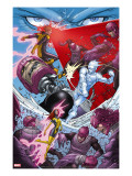X-Men: First Class 7 Group: Sentinel  Iceman  Cyclops and Marvel Girl