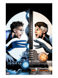 Ultimate Fantastic Four 21 Cover: Mr Fantastic Charging