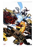 New Avengers 56 Cover: Wolverine  Daken  Captain America and Iron Patriot