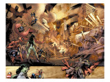 Marvel Team-Up 11 Group: Ms Marvel  She-Hulk  Spider-Man  Dr Strange  Nova and Titannus