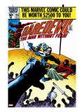 Daredevil 166 Cover: Daredevil and Gladiator Fighting