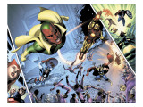 Avengers Finale 1 Group: Vision  Iron Man  Captain America  Thor and Avengers