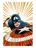 Captain America V4  27 Cover: Captain America Fighting