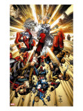 Marvel Spotlight: Ultimatum Cover: Spider-Man  Dazzler  Wolverine and Captain America