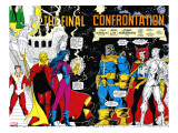 Infinity Gauntlet 6 Group: Thanos  Nebula  Adam Warlock  Silver Surfer and Dr Strange Fighting