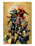 New Avengers 34 Cover: Cage  Luke  Wolverine  Captain America and Daredevil