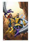 X-Men: First Class 13 Cover: Cyclops  Marvel Girl  Iceman and Beast