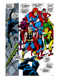 Giant-Size Avengers 1 Group: Thor  Captain America  Hawkeye  Black Panther and Vision