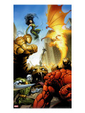Fantatic Four: House Of M 1 Cover: Fantastic Four
