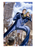 Marvel Adventures Fantastic Four 46 Cover: Mr Fantastic and Invisible Woman