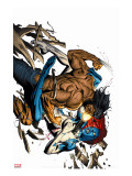 Wolverine 65 Cover: Wolverine and Mystique