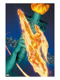 Marvel Knights 4 15 Cover: Human Torch