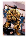 Dark Wolverine 75 Group: Thing  Human Torch  Invisible Woman and Mr Fantastic