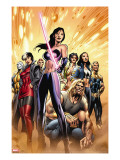 New Exiles 8 Cover: Psylocke and Sabretooth