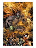 Marvel Team-Up 11 Group: Spider-Man  Titannus  She-Hulk  Wolverine  Dr Strange and Marvel Girl