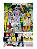 X-Men Annual 10 Group: Warlock  Sunspot  Cannonball  Cypher  Magma  Magik and New Mutants