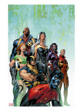 Uncanny X-Men 445 Cover: Nightcrawler  Wolverine  Storm  Bishop  Marvel Girl and X-Men